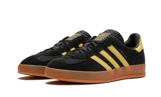 Adidas Gazelle Indoor Black Almost Yellow Gum