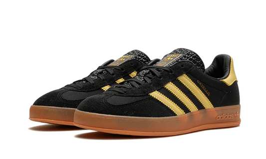 Adidas Gazelle Indoor Black Almost Yellow Gum