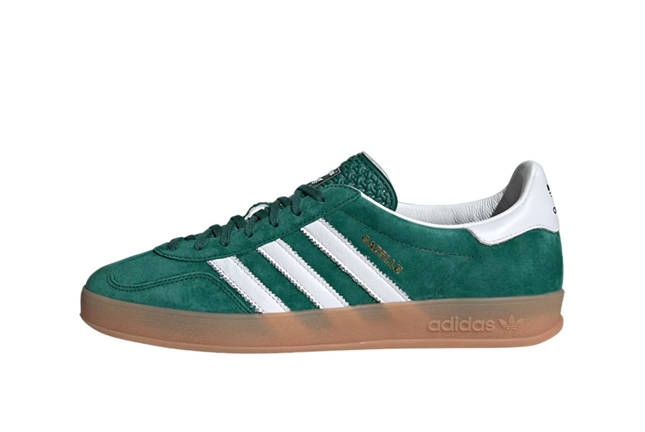 Adidas Gazelle Indoor Collegiate Green Gum