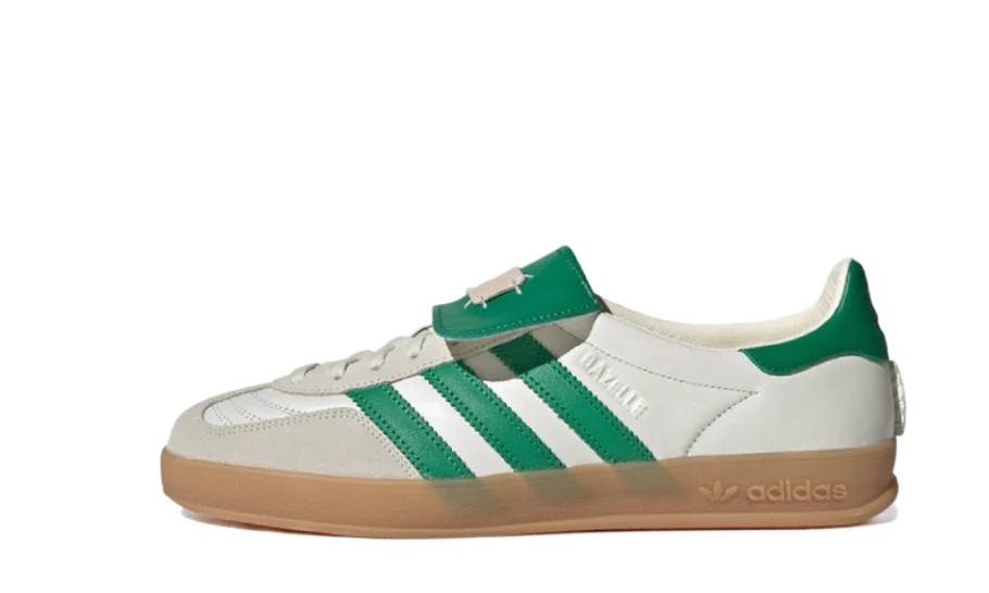 Adidas Gazelle Indoor Foot Industry Off White Green