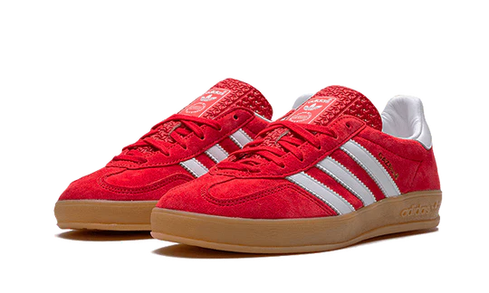 Adidas Gazelle Scarlet Cloud White