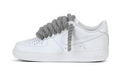 Nike Air Force 1 Rope Laces Grey