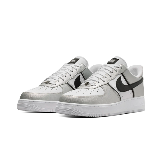 Nike Air Force 1 Low 07 LV8 Metallic Silver White Black