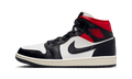 Air Jordan 1 Mid Black Gym Red