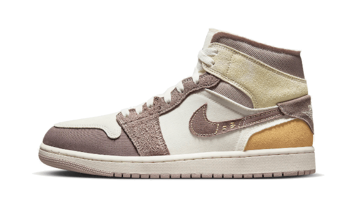 Air Jordan 1 Mid SE Craft Sail Taupe Haze