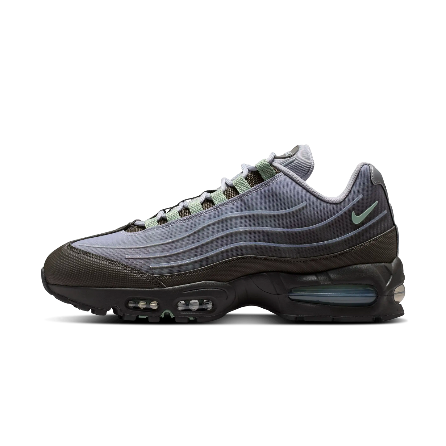 Nike Air Max 95 Big Bubble Tech Medium Ash Grey Steam