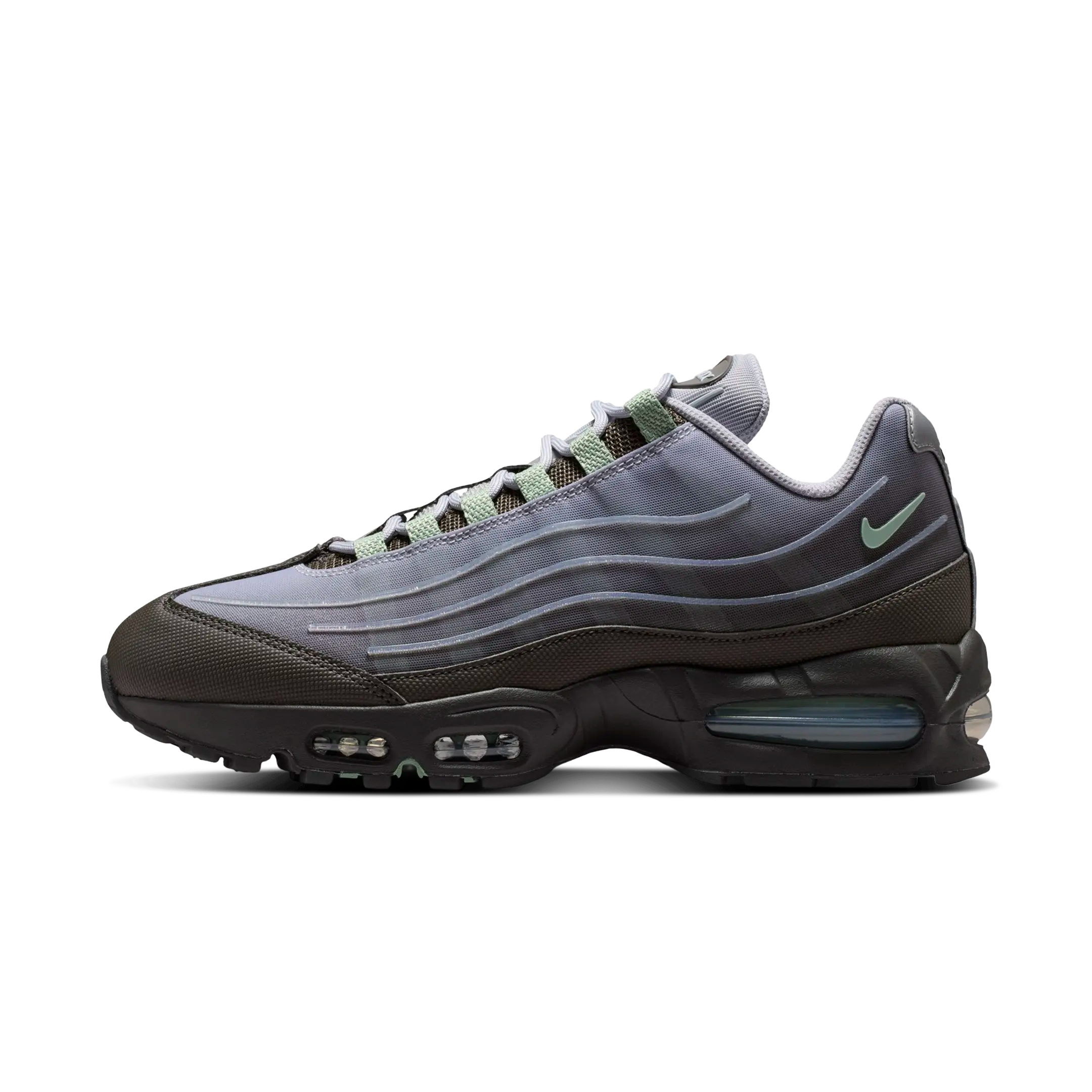 Nike Air Max 95 Big Bubble Tech Medium Ash Grey Steam