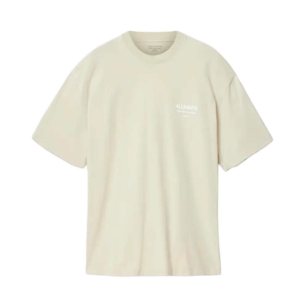 ALLSAINTS Dreamer Short Sleeve Oversized Graphic T-Shirt Powdered Green