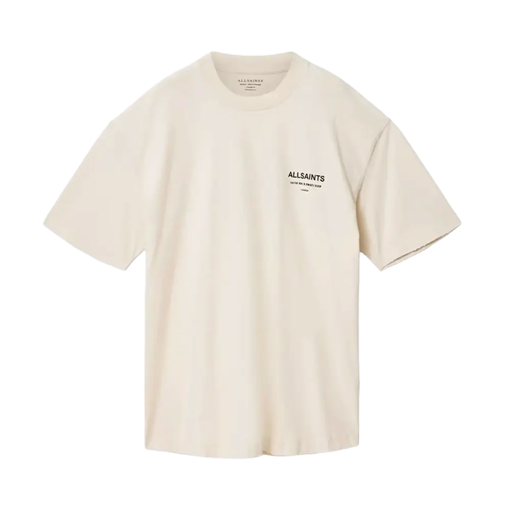 ALLSAINTS Dreamer Short Sleeve Oversized Graphic T-Shirt Dusk White