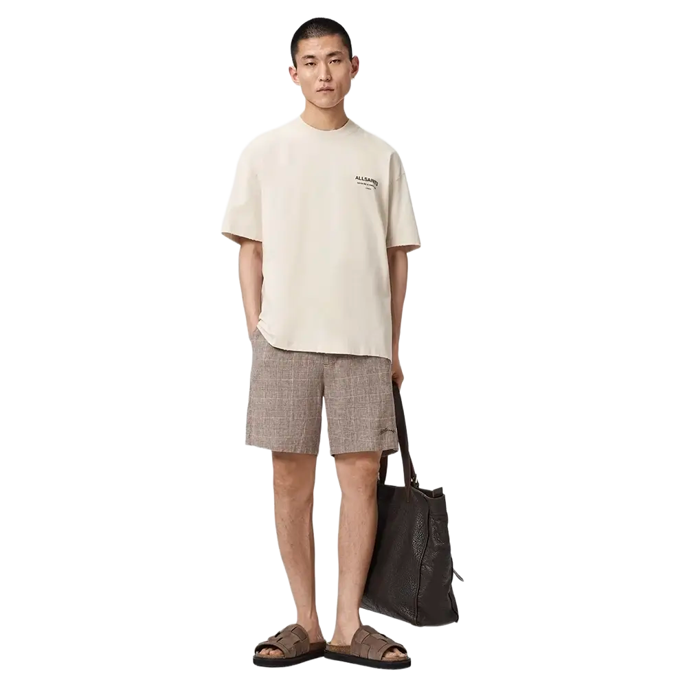ALLSAINTS Dreamer Short Sleeve Oversized Graphic T-Shirt Dusk White