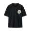 ALLSAINTS Petals Oversized Short Sleeve Graphic T-Shirt Washed Black