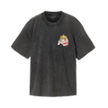 ALLSAINTS Roque Short Sleeve Oversized Crew Neck T-Shirt Washed Black