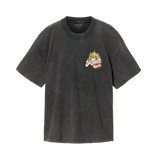 ALLSAINTS Roque Short Sleeve Oversized Crew Neck T-Shirt Washed Black