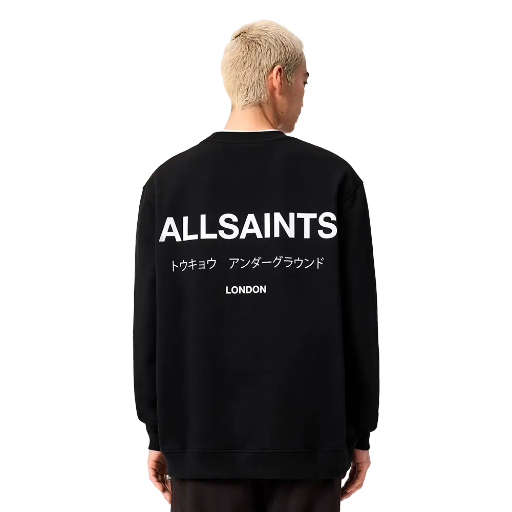 ALLSAINTS Underground Relaxed Fit Crew Neck Sweatshirt