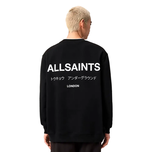ALLSAINTS Underground Relaxed Fit Crew Neck Sweatshirt