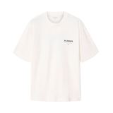ALLSAINTS Underground Oversized Crew Neck T-Shirt Ashen White