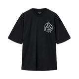 ALLSAINTS Anatomica Oversized T-Shirt Washed Black