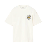 ALLSAINTS Petals Oversized Short Sleeve Graphic T-Shirt Chalk White