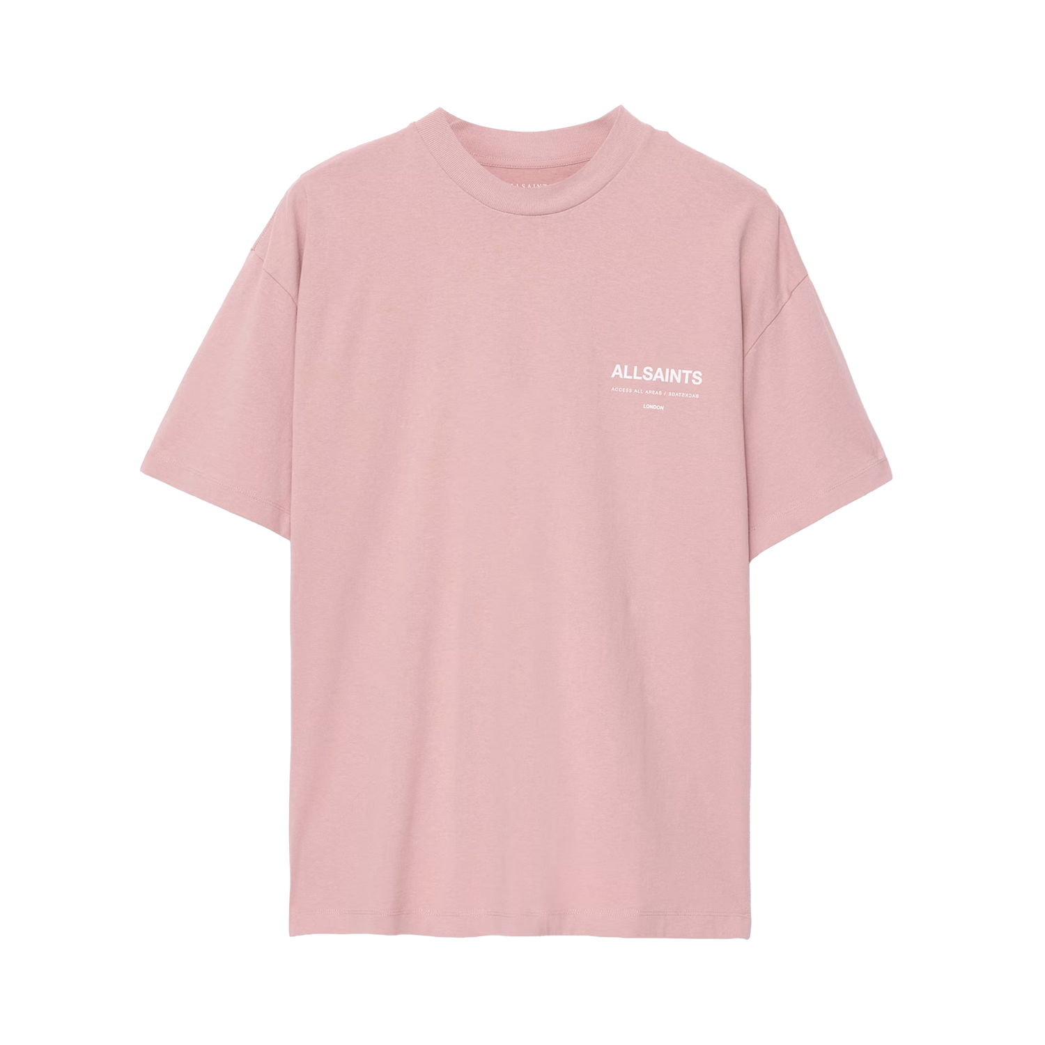 ALLSAINTS Backstage T-Shirt Woodrose Pink