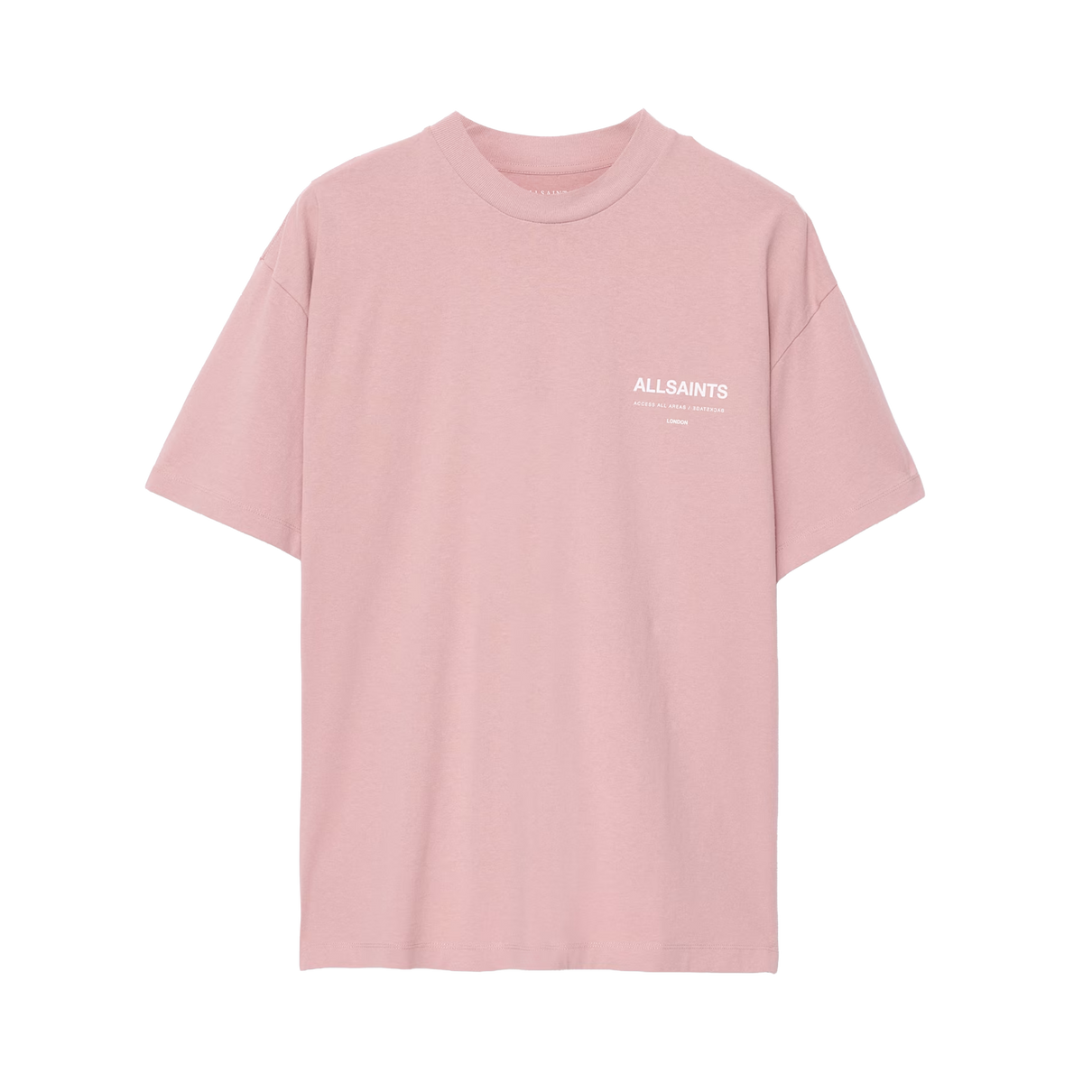 ALLSAINTS Backstage T-Shirt Woodrose Pink