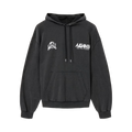 ALLSAINTS Chromium Hoodie Washed Black