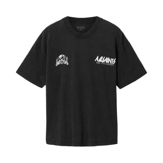 ALLSAINTS Chromium T-Shirt Washed Black