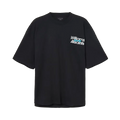Williams X AllSaints Pole Crew Neck T-Shirt Washed Black