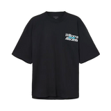 Williams X AllSaints Pole Crew Neck T-Shirt Washed Black