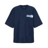 Williams X AllSaints Burnout Crew Neck T-Shirt Williams Blue