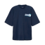 Williams X AllSaints Burnout Crew Neck T-Shirt Williams Blue