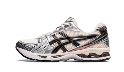 Asics Gel-Kayano 14 Cream/Black 26.5㎝ ASICS Gel-Kayano 14 Cream Black Metallic Plum – Newcop
