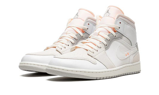 Air Jordan 1 Mid SE Craft Inside Out White Gray