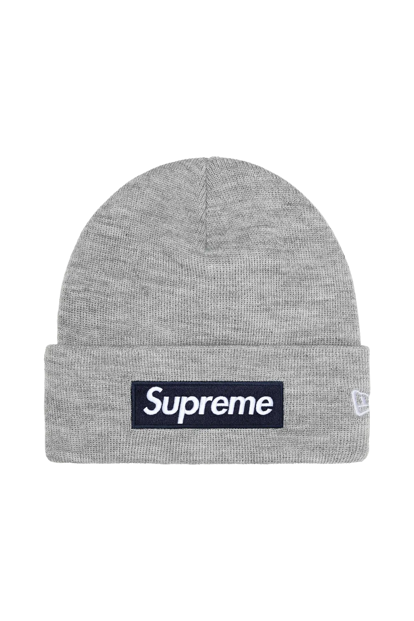 Supreme New Era Box Logo Beanie Gray (FW25) – Newcop Supreme New Era Box Logo Beanie Gray (FW25) – Newcop