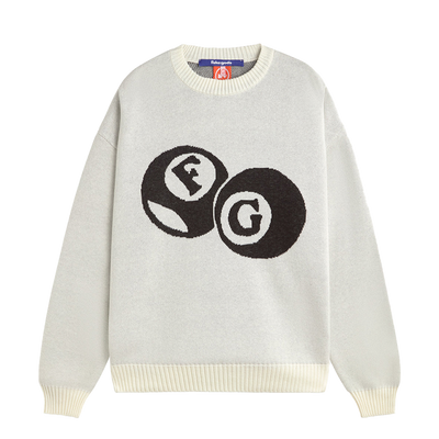 Fakegods Billiard Knitted Sweater Cream
