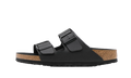 Birkenstock Arizona Birko Flor Black Foot Bed