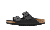 Birkenstock Arizona Birko Flor Black Foot Bed