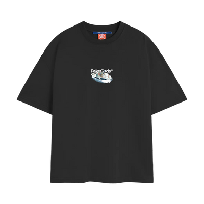 Fakegods Yacht Tee Dark Grey