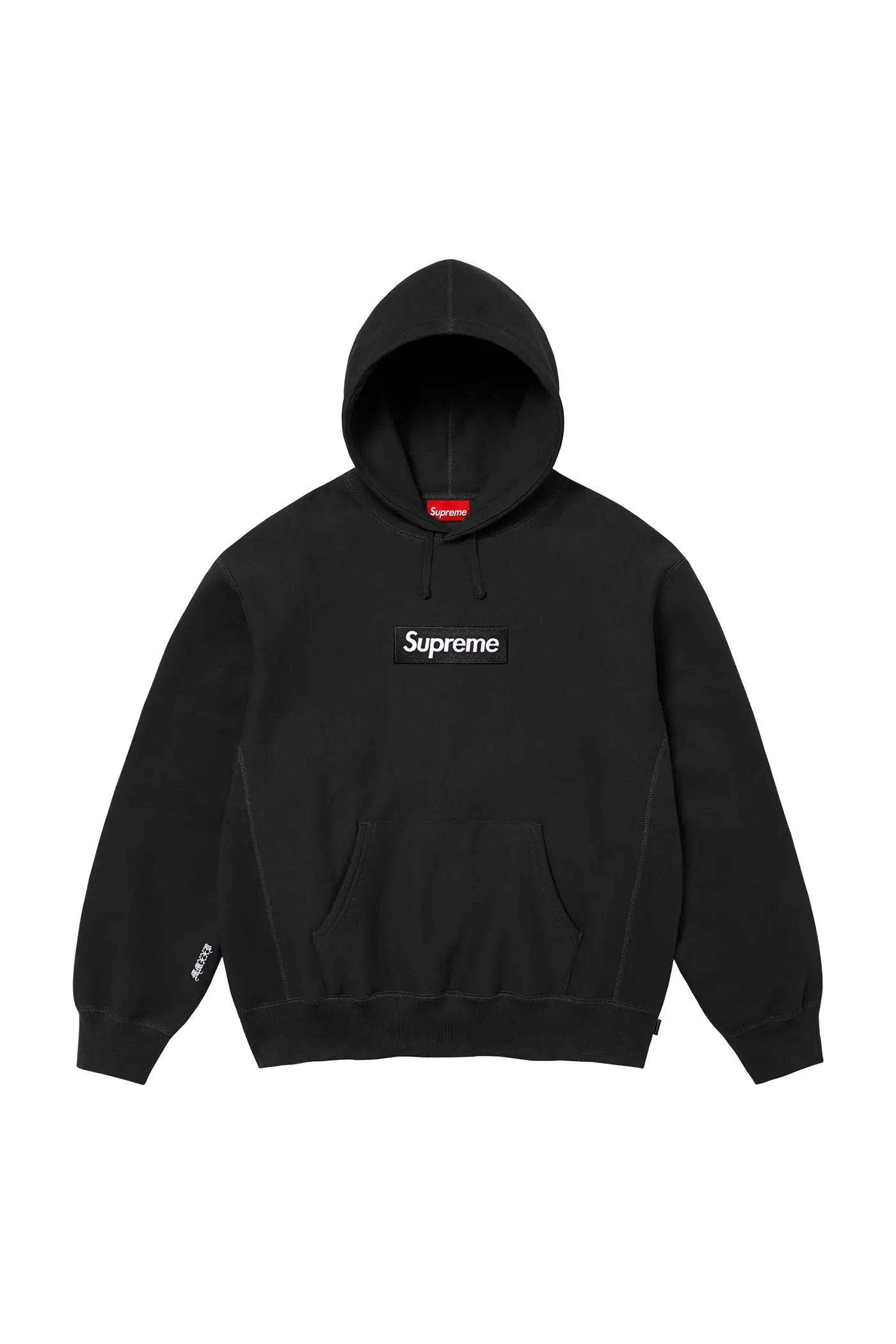 Supreme Hoodie Box Logo Black (FW25)