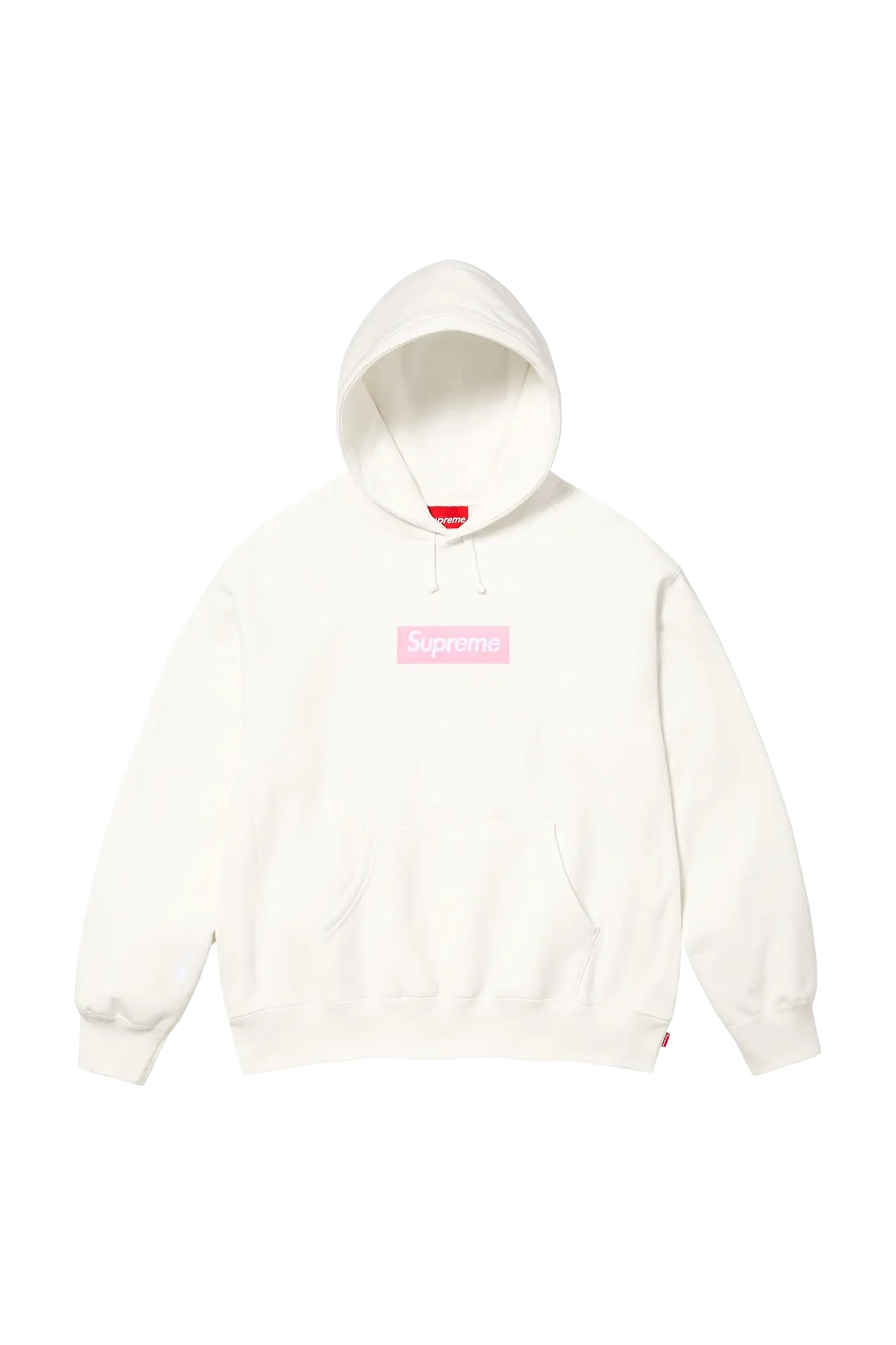 Supreme Hoodie Box Logo White (FW25)