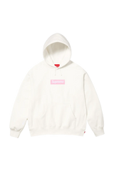 Supreme Hoodie Box Logo White (FW25)