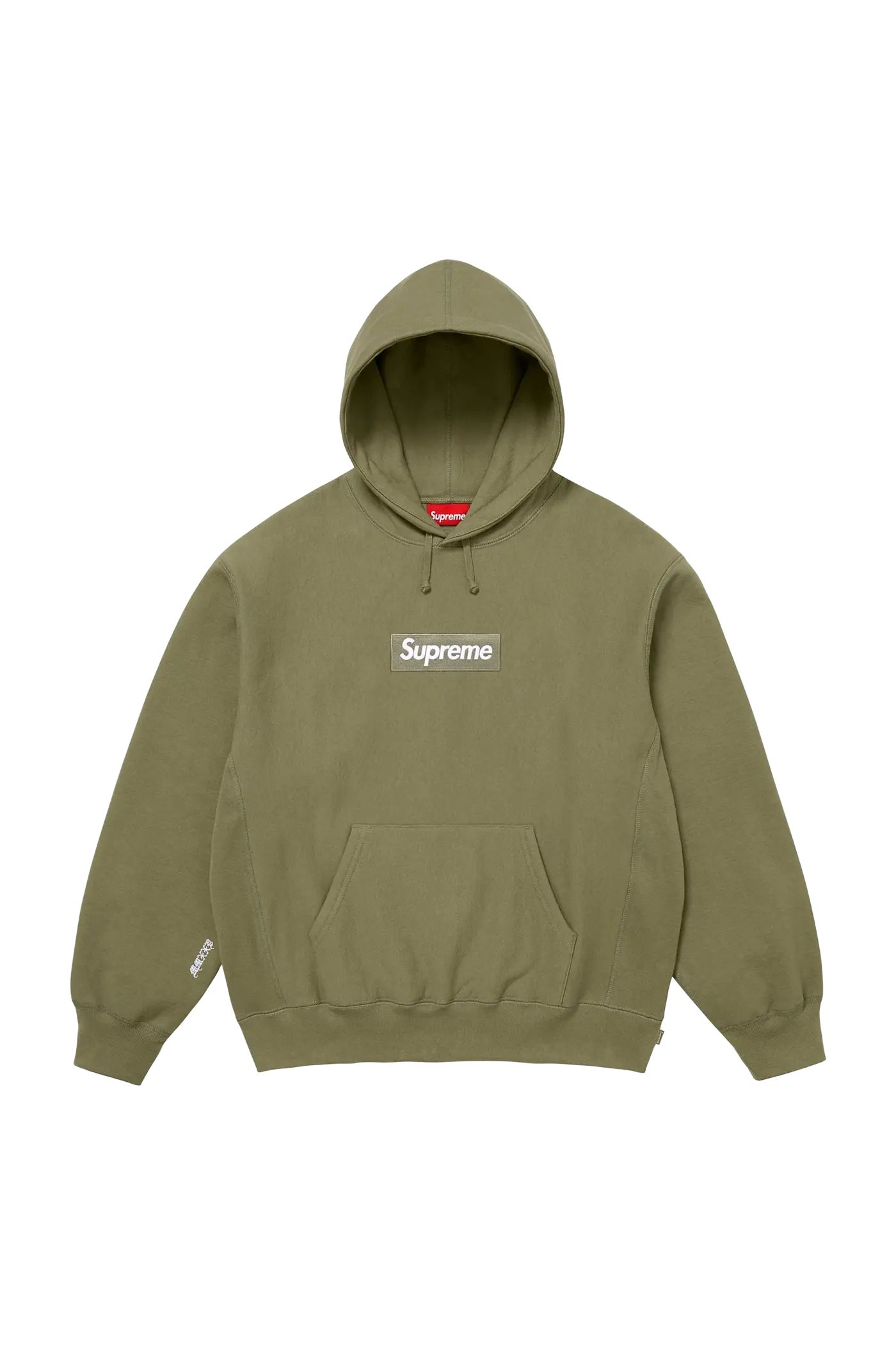 Supreme Hoodie Box Logo Kaki (FW25)