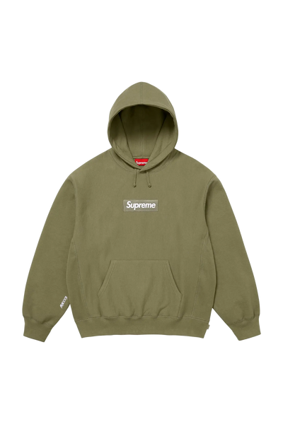 Supreme Hoodie Box Logo Kaki (FW25)