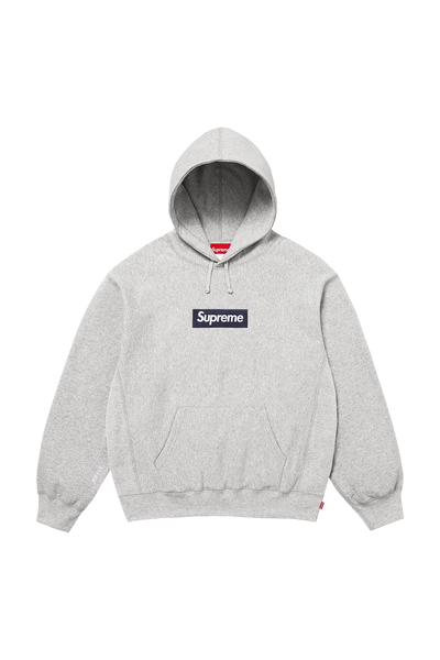 Supreme Hoodie Box Logo Grey (FW25) – Newcop