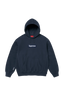 Supreme Hoodie Box Logo Navy Blue (FW25)