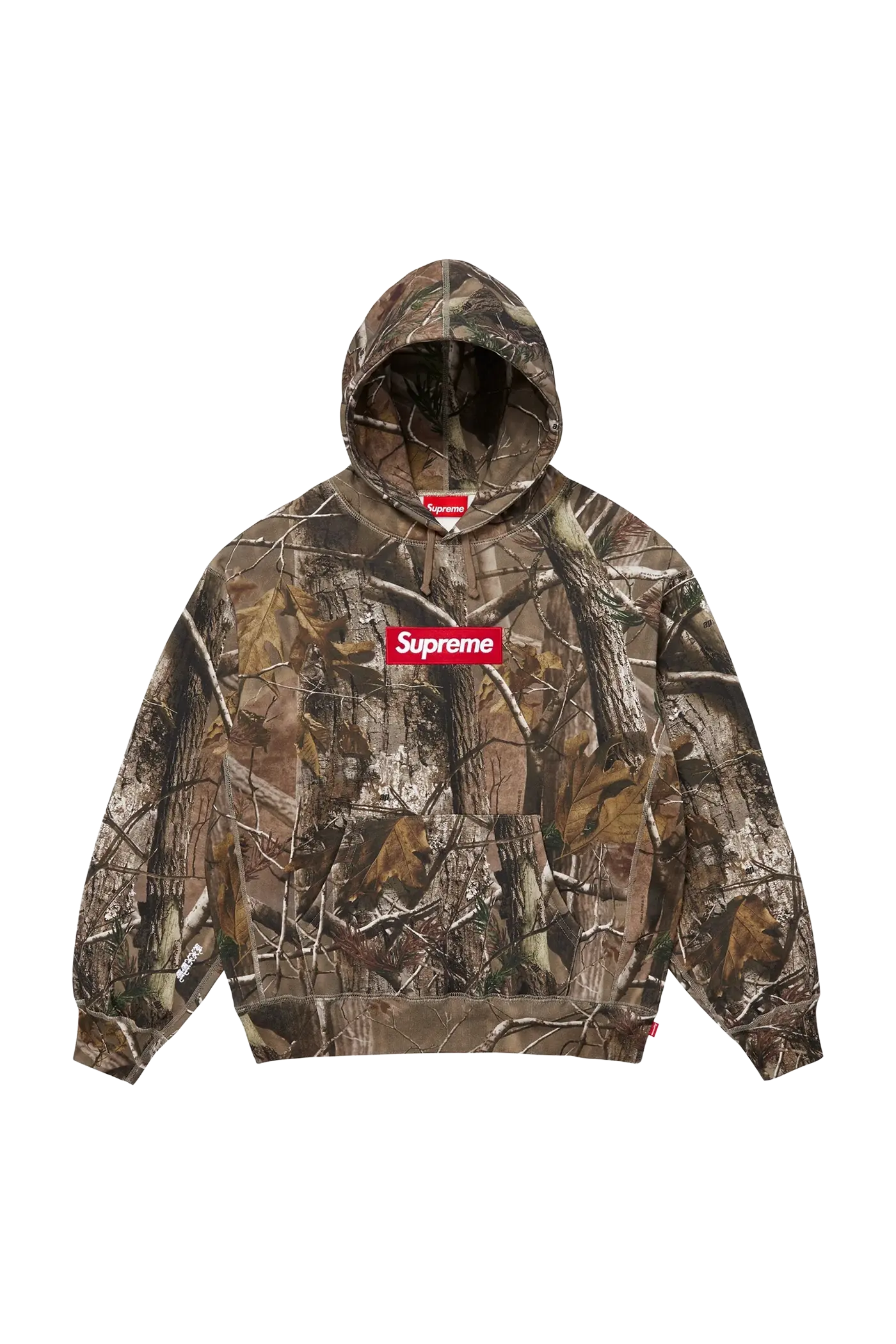 Supreme Hoodie Box Logo Forest Camo (FW25)
