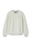 ALLSAINTS Insignia Crew Neck Cotton Sweatshirt Sea Green