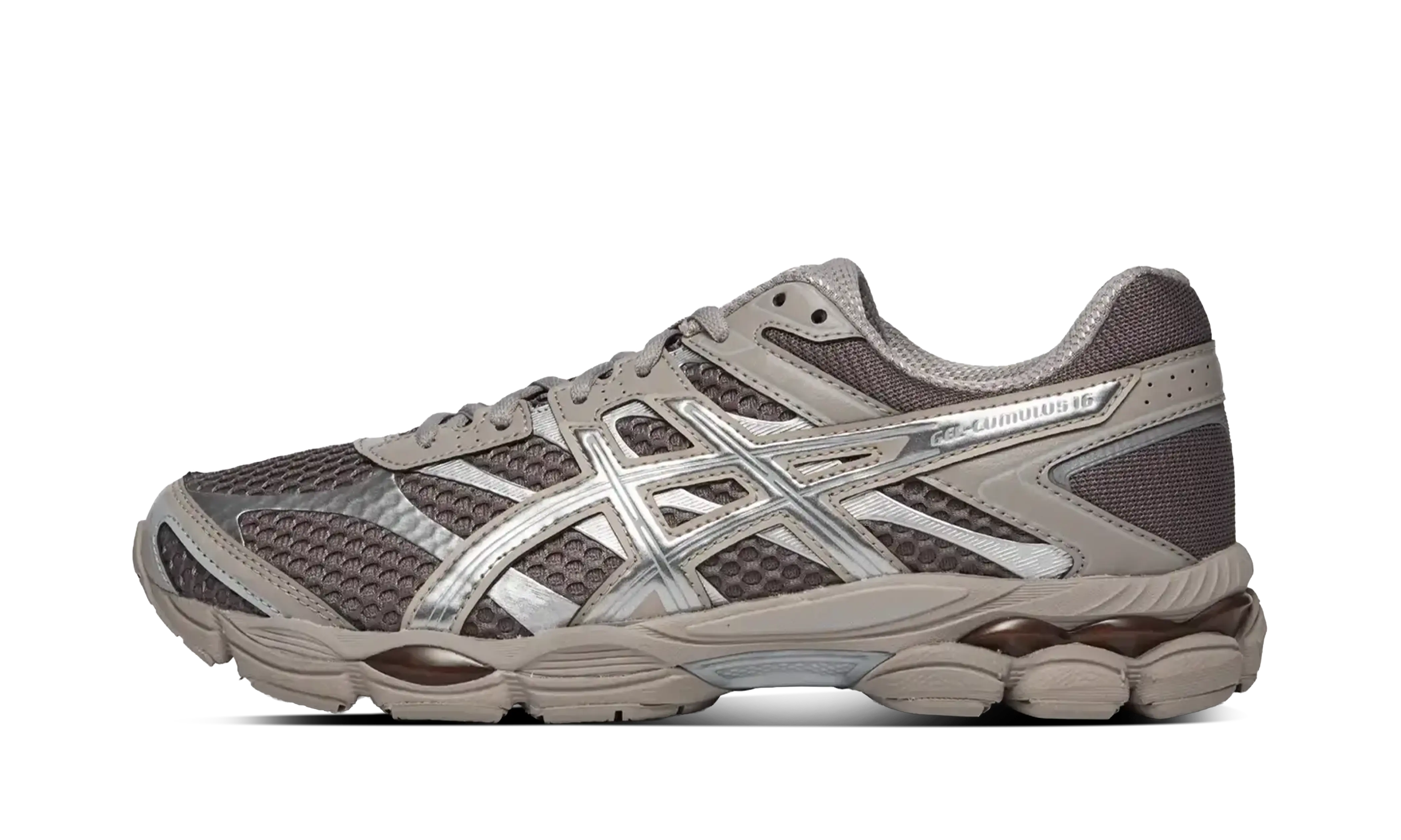 ASICS Gel-Cumulus 16 Cocoa Powder Pure Silver