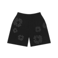 Denim Tears Mono Wreath Sweatshorts Black