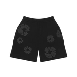Denim Tears Mono Wreath Sweatshorts Black