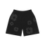 Denim Tears Mono Wreath Sweatshorts Black